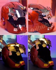 Autoking Iron Man Mk5 1:1 Helmet Wearable Voice Touch RC Mask Cosplay New Ver.
