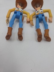 #1 Pair 2 Toy Story Woody Disney Doll Action Figures 6” Burger King Collectible