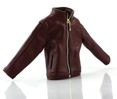 1/6 Short Coat Casual Leather Jacket Fit 12” Action Figure