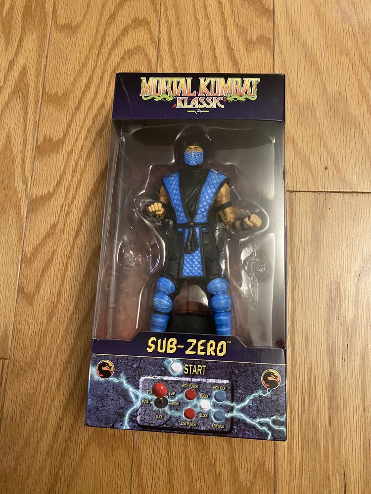 McFarlane Mortal Kombat Klassic: Sub Zero Good Shape Missing Extra Hands