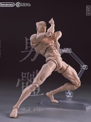 US Romankey X COWL 1/12 Flexible Action Figure 6″ Male Joint Doll Body &Head Toy