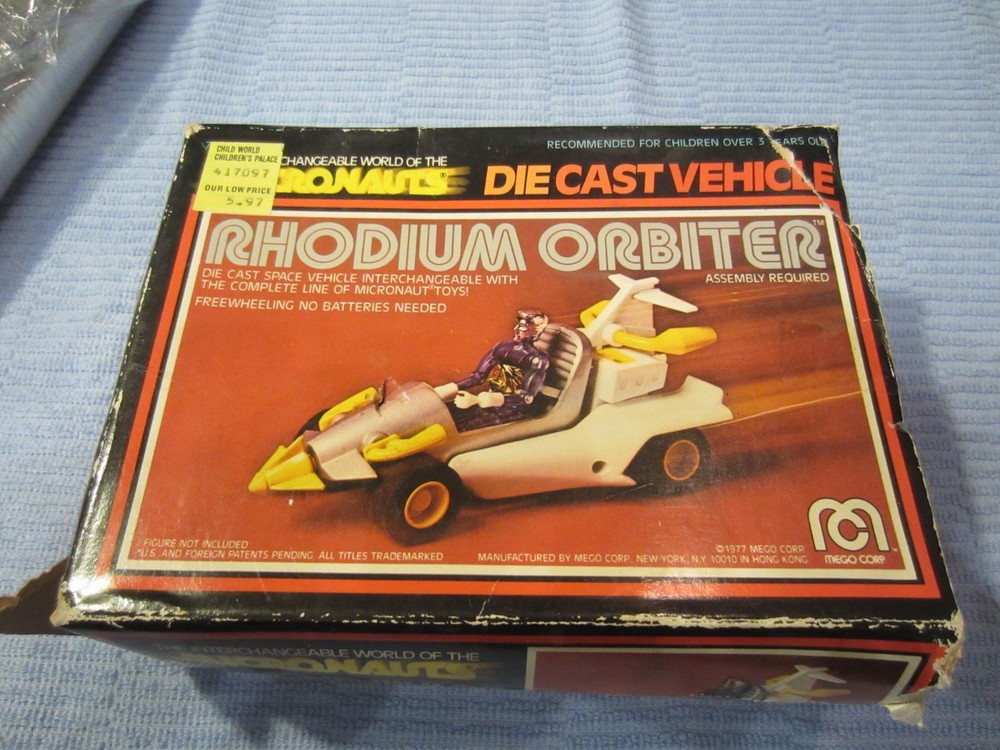 MEGO MICRONAUTS RHODIUM ORBITER