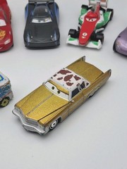 Disney Pixar Cars Lot Of 7 Die-cast & Plastic Some Missing Paint and Flaws