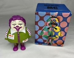 🔥 Ron English MC Supersized Purple 3.25” Tall Figure W/ Packaging Box RARE 🔥