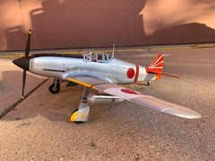 1:18 scale Kawasaki Ki-61 “Tony” Model Kit-Disassembled and Unpainted