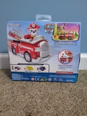 2013 Original Spin Master Paw Patrol Marshall’s Fire Fighting Truck New In Box