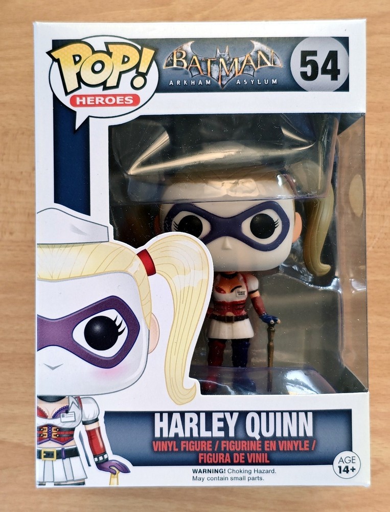 Funko Pop! Harley Quinn 54 Batman Arkham Asylum New in Box BOX5