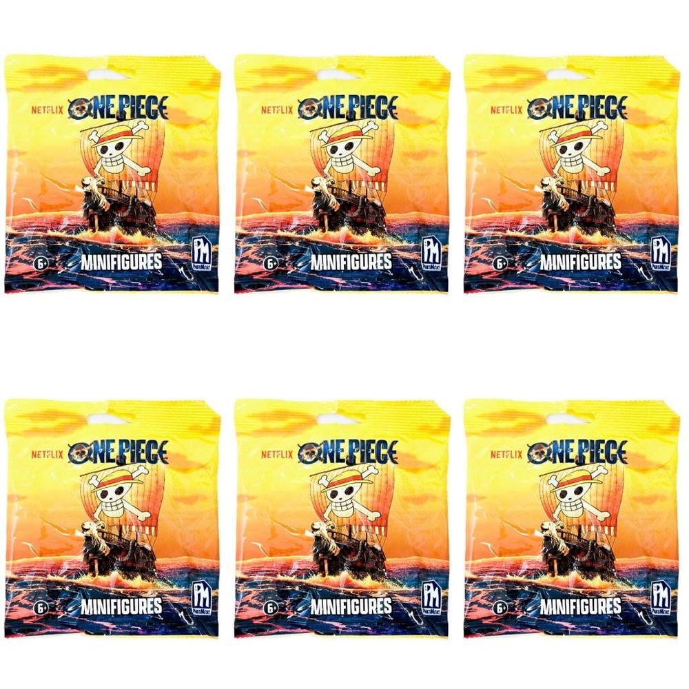 One Piece Minifigures Mini Figures – Lot of 6 Sealed Blind Bags