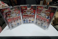 Set Of 3 Micro Icons Bikers Series 1 .All have magnetic feet 2000-2009 Original