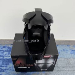 Iron Man Autoking Full Black MK5 Helmet Electronic Voice Activated Cosplay Mask