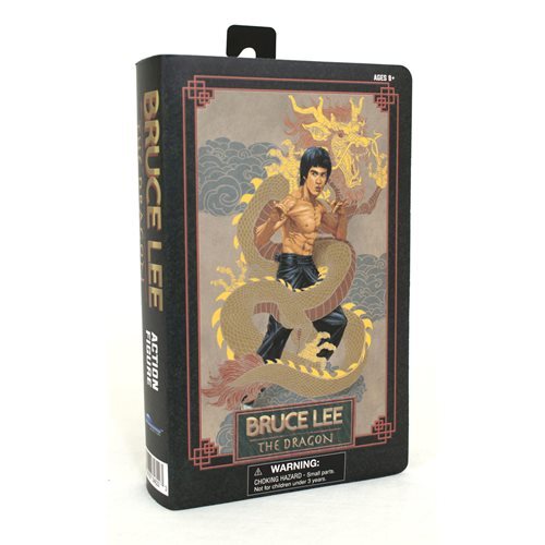 *IN HAND* 2022 SDCC PREVIEW EXCLUSIVE BRUCE LEE The Dragon VHS Boxed FIGURE