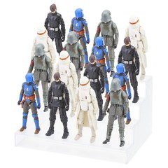 NEW Display Stands BASE Fits 6” STAR WARS BLACK SERIES Figure GIFTS TOYS CLEAR