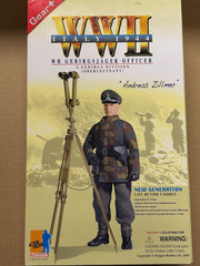 1/6 Scale Dragon WWII German Andreas Zillmer Italy 1944 (NIB) FREE SHIPPING