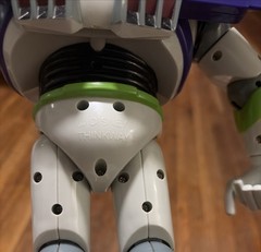 Vintage Disney Toy Story 12” Buzz Lightyear Thinkway Toys en 1995 Read Descripti