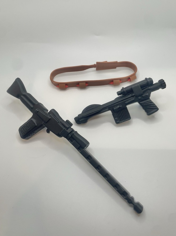 Vintage IG-88 Replacement REPRO Bandolier & Blasters Guns Set 1980 IG88 12” 15″