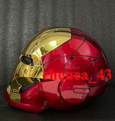 New in US!!! Autoking Iron Man MK5 Helmet Red+Gold Mask Cosplay Prop 1PC/2PC/3PC
