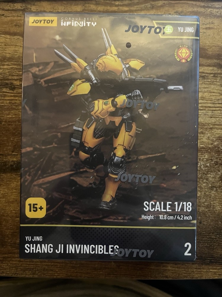Sealed JoyToy Infinity JT7158 1:18th Yu Jing shang Ji Invincibles -2 Soldier