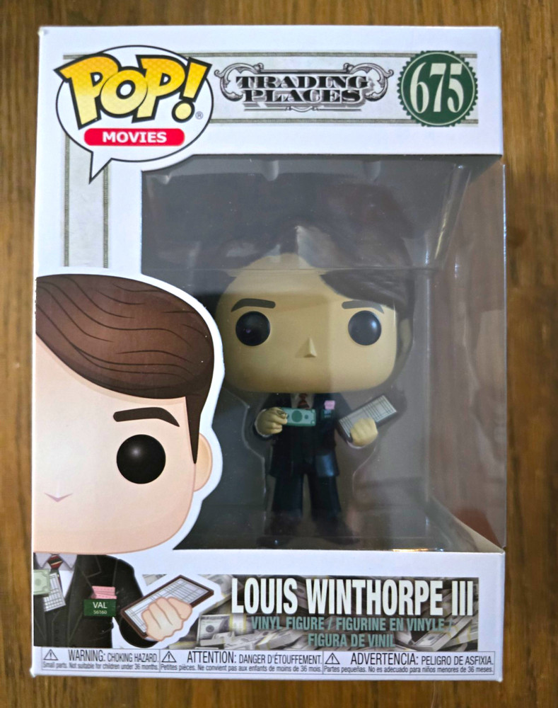 Funko Pop! Movies Trading Places Louis Winthorpe III Vinyl Figure #675