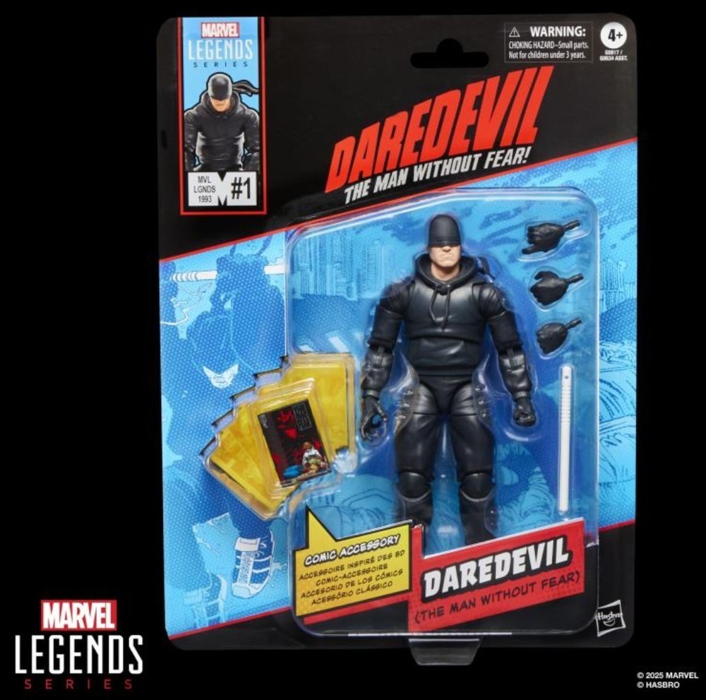 Marvel Legends Daredevil: The Man Without Fear 6″ Action Figure –IN STOCK–