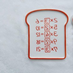 Post Office Ankipan Plate Doraemon Memorization Bread Dish Set of 2 Tableware