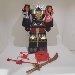 Vintage 1995 Bandai Power Rangers Deluxe Shogun Megazord 90% Complete