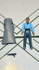 Vintage Star Wars 1980 Lando Calrissian Figure Complete Hong Kong