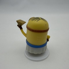 Thinkway Despicable Me Minions Miniature 1.5 Inch Asst Lot Of 9 with stands