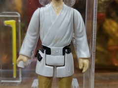 Vintage Star Wars Luke Farmboy Glasslite 1988 Loose Mint AFA 75+