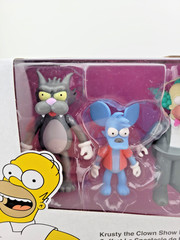 Jakks Simpsons Krusty The Clown Show 2.5″ Action Figure Multi-Pack New Box