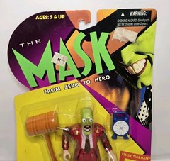 The Mask Movie Killin’ Time Mask Vintage 1995 Action Figure New Kenner-New