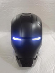 Autoking Iron Man Full Black Helmet MK5 1/1 Voice-controlled Mask Cosplay Prop