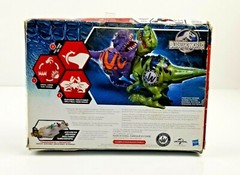 Jurassic World Brawlasaurs Velociraptor vs Allosaurus Figure 2 Pack Open Box