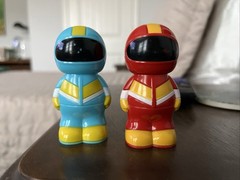 Kid Astronaut Helmet Blue Yellow White/Red Yellow White Race Car Driver 1/2/26 M