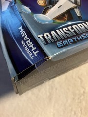 Hasbro 2024 Transformers EarthSpark Deluxe Class Terran Thrash Damaged Box