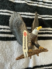 Schleich Bald Eagle Animal Figure Bird of Prey 2016 Retired NWT