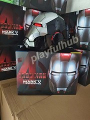 Autoking Iron Man Helmet MK5 1/1 Voice-controlled Mask Transform Cosplay Prop