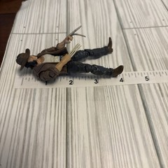 2009 Hasbro Marvel Origins Wolverine Logan With Motorcycle FIGURE ONLY 3.75″