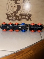 HIRO ! THOMAS FRIENDS TRAIN WOODEN Railway #51 Japanese PATCHWORK VARIANT 2003
