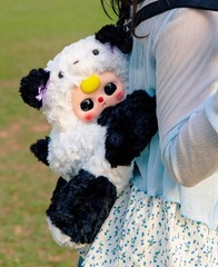 Hugging Baby Backpack Plush Series (Baby Three,single Blind Box)