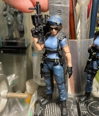 Unpainted 1/18 scale 3.75″ DIY Female Soldier Action Figure Parts Accessories