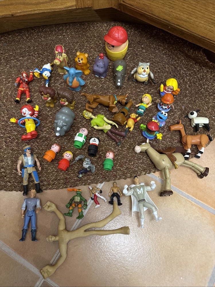 Lot Little Disney People Wwe Dc Toys Figures Circus Animal Scooby Playmobil
