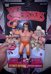 Mattel LJN WWE Superstars ULTIMATE WARRIOR Black Card Chase Target exclusive new
