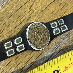 Vintage LJN WWF Wrestling Superstars Action Figure Hulk Hogan Championship Belt
