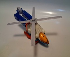 Vintage Tonka Gobots KO Cop-tur Red Arms Version Transformers Machine Robo RARE