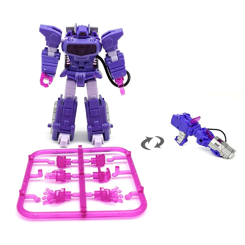 G1 PT03 Transform Robot 3.9in Action Figure Model Deformabl Combiner Toy