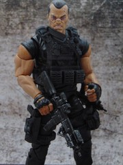 Custom 1:12 Scale Weathered HK 416 Assault Rifle Combo Set for 6″ Marvel Legends