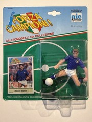 💥⚽️ 1989 ROBERTO MANCINI Forza Campioni! Italy, Kenner Starting Lineup ⚽️💥