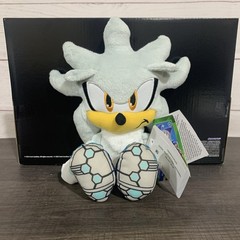 Sonic The Hedgehog 35th Anniversary Wave 14 9” SILVER Plush by Jakks Pacific