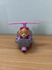 Paw Patrol Rescue Racer Helicopter Vehicle & Skye Action Figure Spin Master
