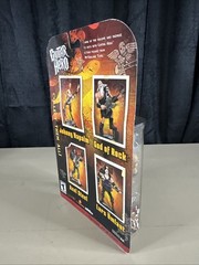 Guitar Hero McFarlane Video Game Action Figures God of Rock Boss Set NOC